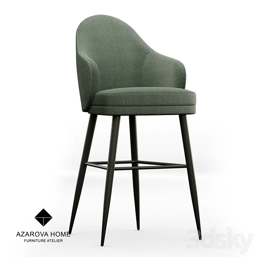 OM chair Azarova Home bar stool Sisley